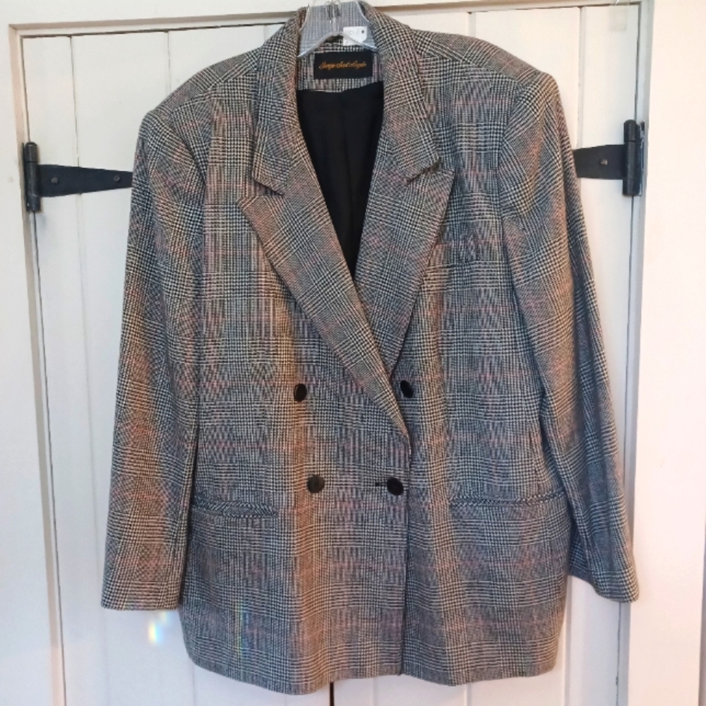 Plaid Blazer/Jacket